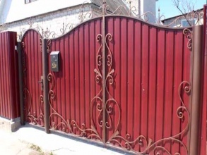 Калитка - пример 1 фото в Лесном