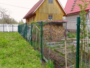 3D заборы 15 метров фото в Лесном